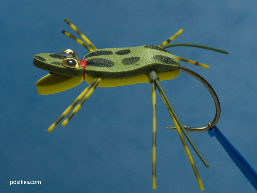 Tying the STP Frog - Fly Fisherman