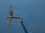 March Brown deer hair spinner image