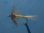 March Brown soft hackle emerger fly image