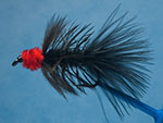 Egg Sucking Leech fly, Red/Black image link.