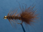 Bead head Wooly Bugger, brown image link