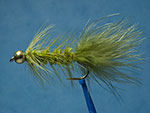 Bead head Wooly bugger, olive image link